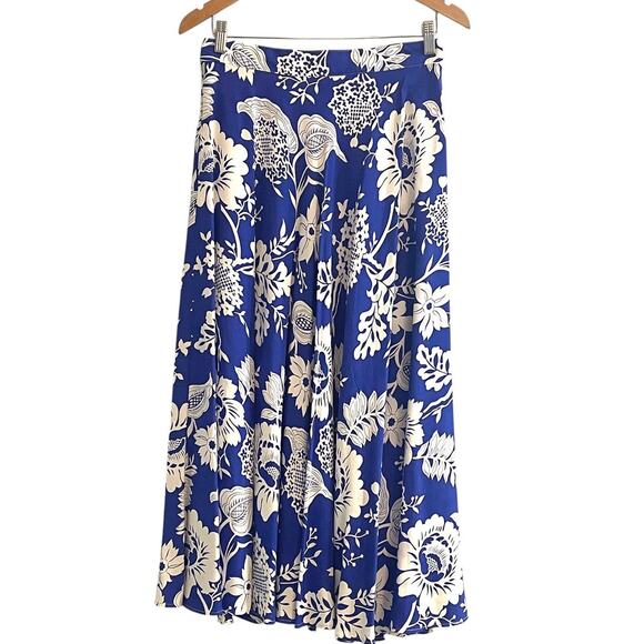 Vintage Herman Geist Floral Maxi Skirt | Size 12 | Late 80s–Early 90s - Picture 6 of 9